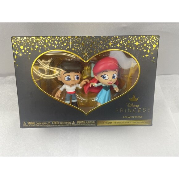DISNEY PRINCESS~FUNKO~Mini Vinyl Figure Set Romance Series Eric and Ariel (8841)